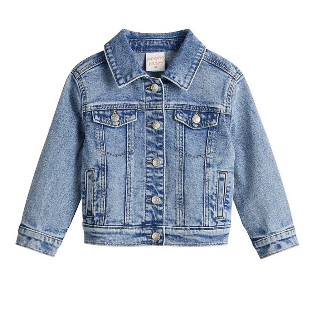 NWT Jumping Beans Light Blue Jean Jacket